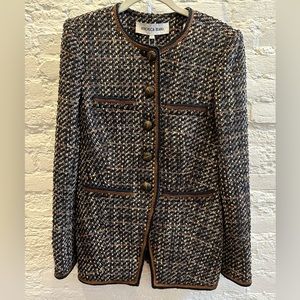 Alessia Bouclé tweed jacket, brand new!!!